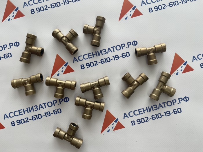 Фитинг тройник 6-6-6 Camozzi 9540