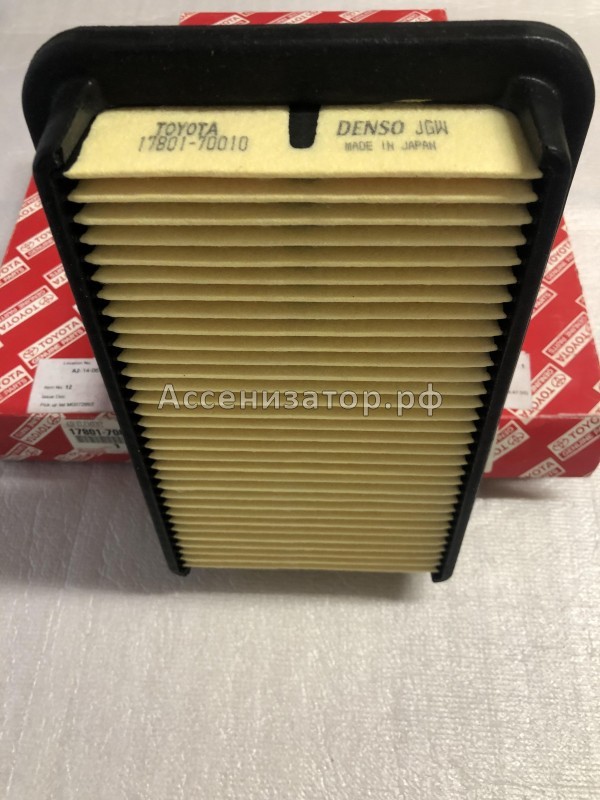 Фильтp воздушный ТОYOТA 1780170010
