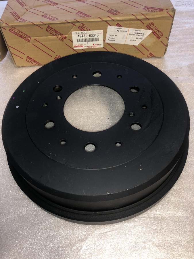 Барабан тормозной задний TOYOTA LC70 4243160040
