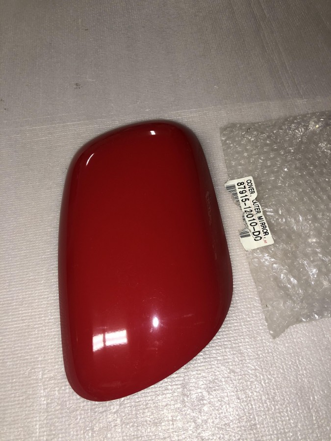 Корпус зеркала наружный красный TOYOTA COROLLA E120 8791512010D0