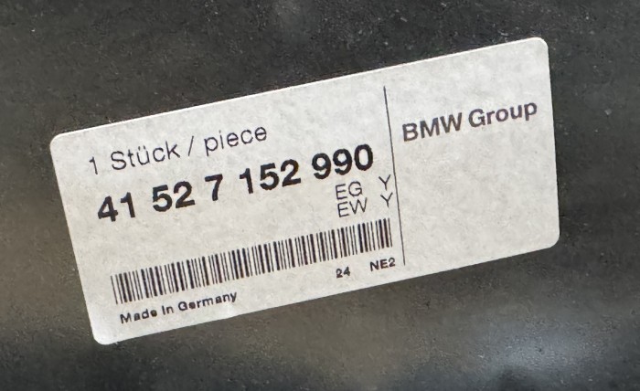 Дверь задняя правая Bmw 3-Series E90 2005-2012 41527152990